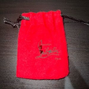 Christian Louboutin black spikes